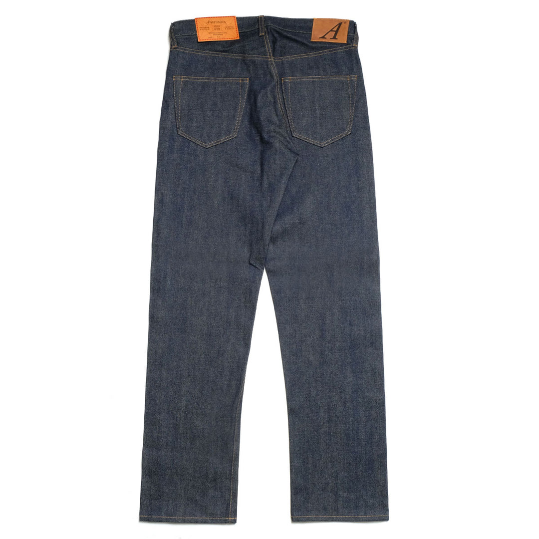 ANATOMICA - 618 TAPERED - INDIGO NON WASH - 530-601-22