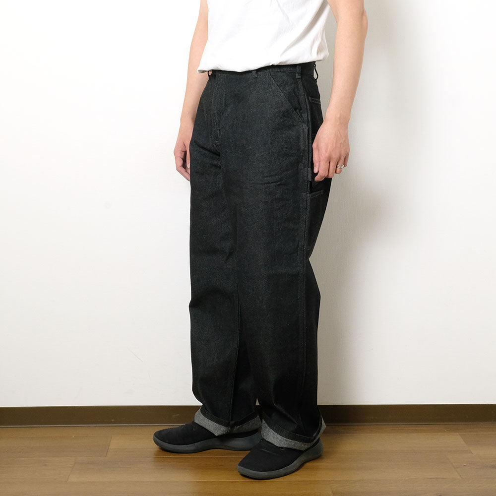 BURGUS PLUS - Work Painter Pants - 11oz. Black Denim - 560-10-04