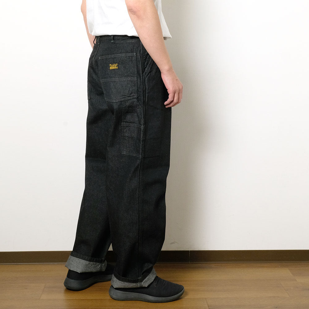 BURGUS PLUS - Work Painter Pants - 11oz. Black Denim - 560-10-04