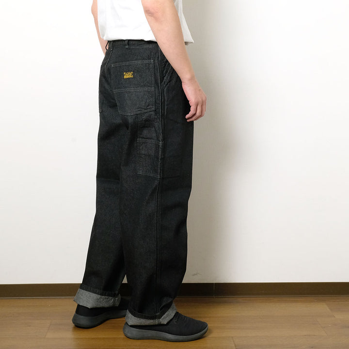 BURGUS PLUS - Work Painter Pants - 11oz. Black Denim - 560-10-04