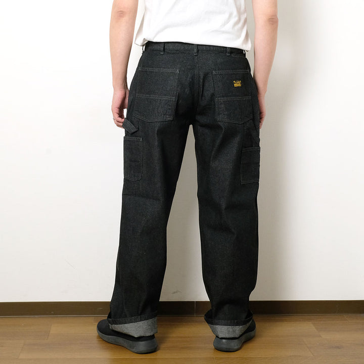 BURGUS PLUS - Work Painter Pants - 11oz. Black Denim - 560-10-04