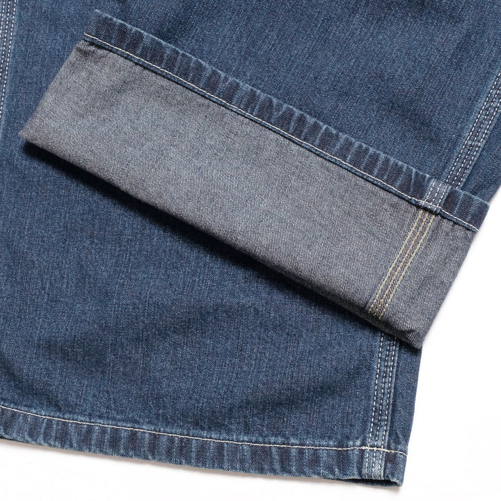 BURGUS PLUS - Work Painter Pants - 11oz. Denim - Mid Used - 560-10-MU
