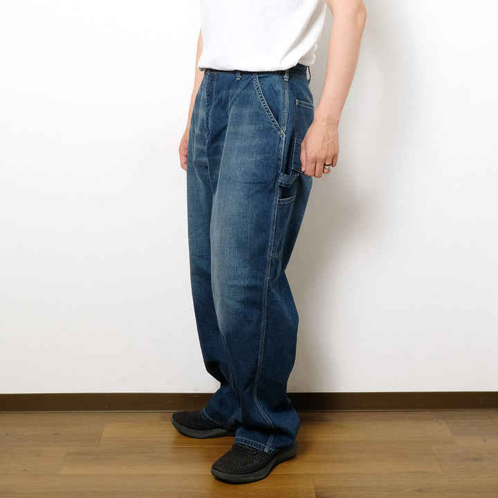 BURGUS PLUS - Work Painter Pants - 11oz. Denim - Mid Used - 560-10-MU