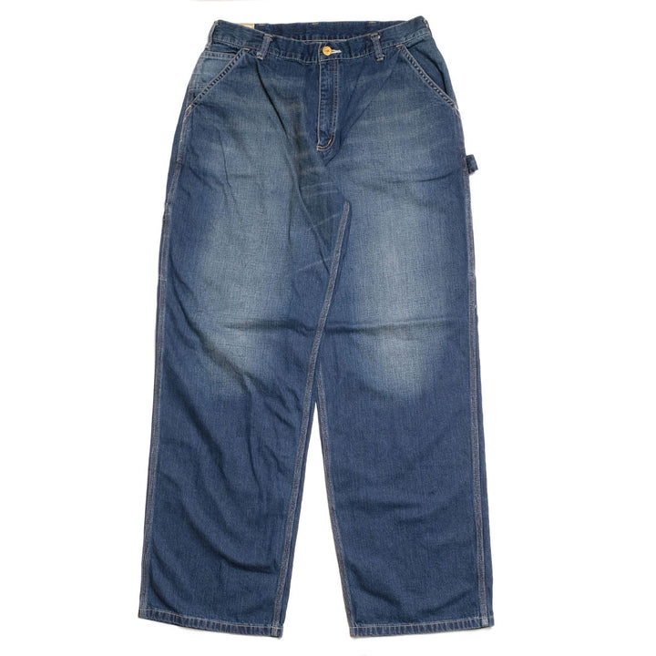 BURGUS PLUS - Work Painter Pants - 11oz. Denim - Mid Used - 560-10-MU