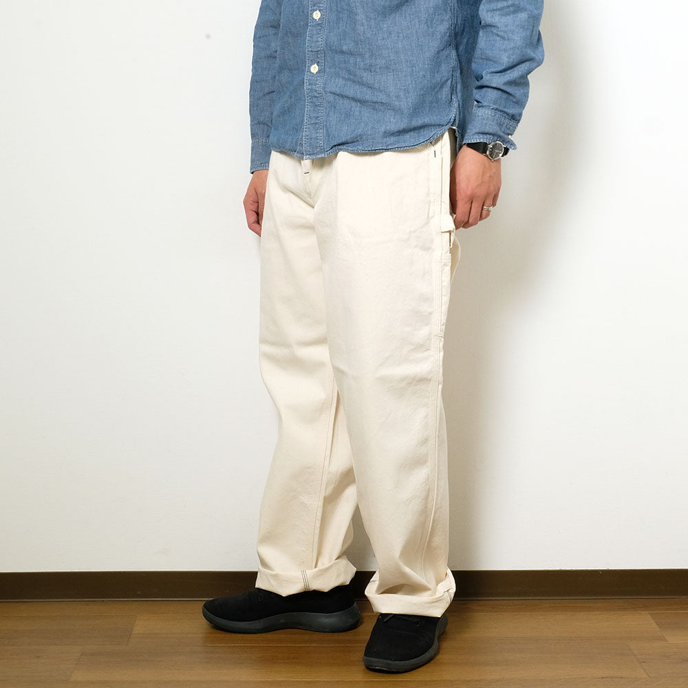 BURGUS PLUS - Work Painter Pants - 11oz Unbleached Denim - 560-10-OW