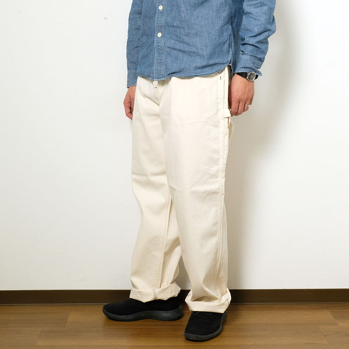 BURGUS PLUS - Work Painter Pants - 11oz Unbleached Denim - 560-10-OW