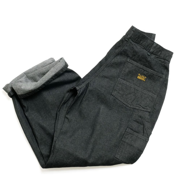 BURGUS PLUS - Work Painter Pants - 11oz. Black Denim - 560-10-04