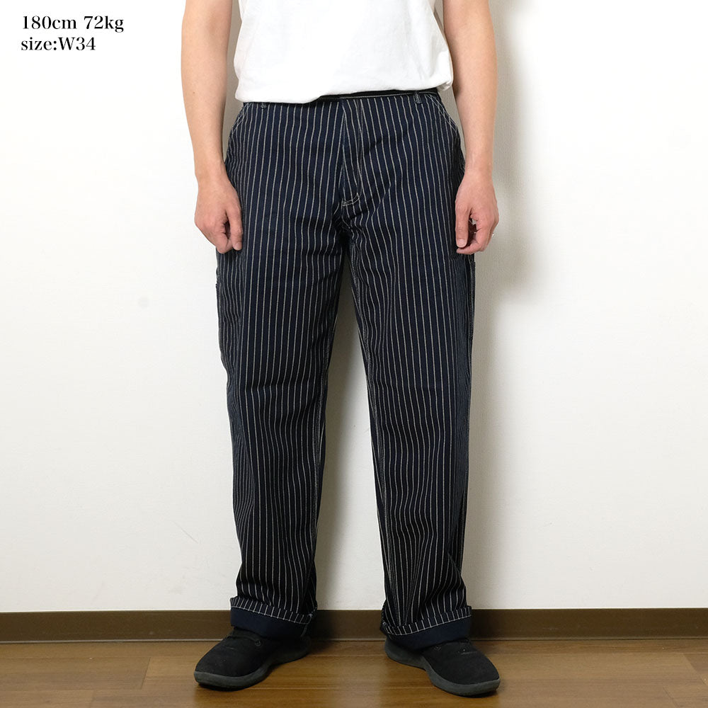 BURGUS PLUS - Work Painter Pants - 12oz. Wabash Stripe - 560-WB