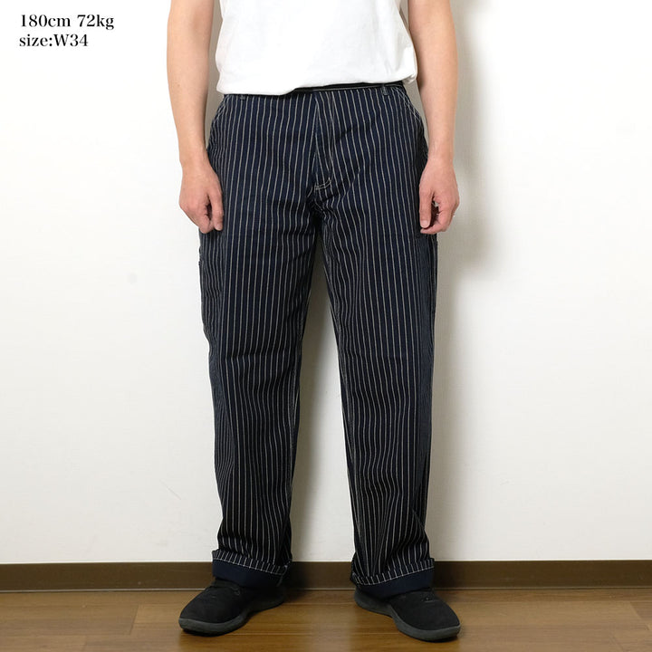 BURGUS PLUS - Work Painter Pants - 12oz. Wabash Stripe - 560-WB