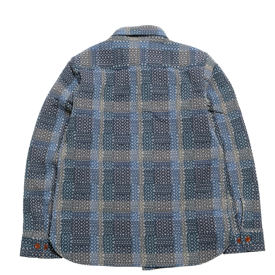STUDIO D’ARTISAN - NORAGI SASHIKO SHIRT - 5651