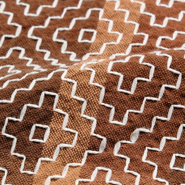 STUDIO D’ARTISAN - Kakishibu Noragi Sashiko Shirts - 5726