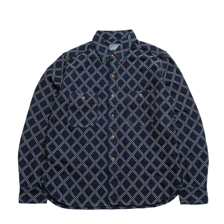 STUDIO D’ARTISAN - Indigo Sasiko Shirts - 5728