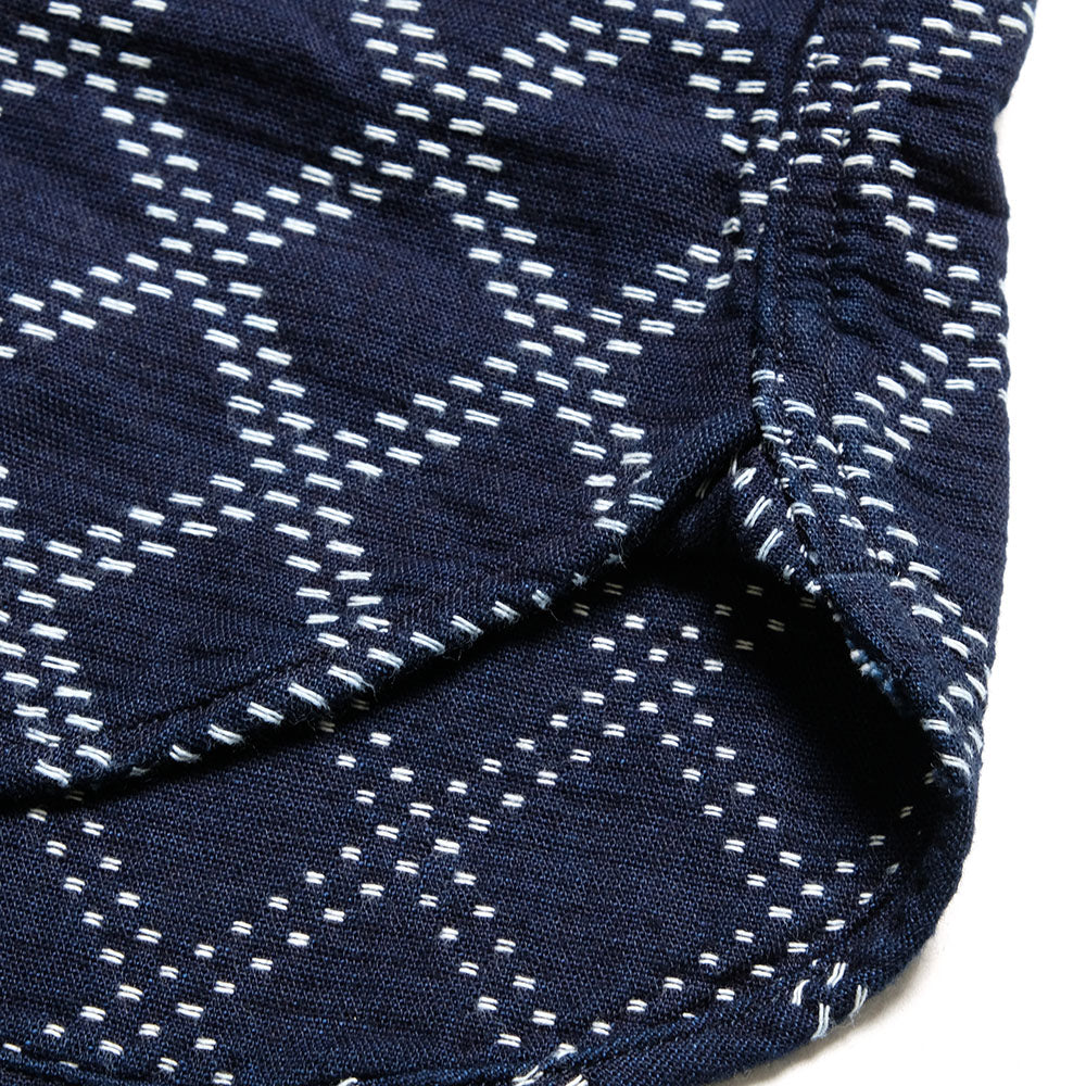 STUDIO D’ARTISAN - Indigo Sashiko Shirts - 5728