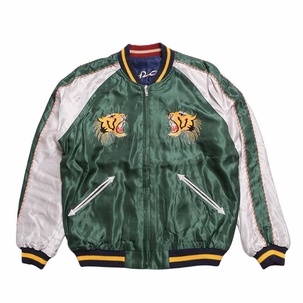 TAILOR TOYO - Acetate Souvenir Jacket - ROARING TIGER x EAGLE - TT15972-145