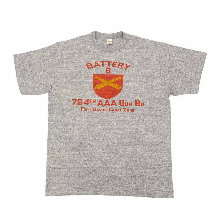 WAREHOUSE - Lot 4601 - S/S T-SHIRT - BATTERY B - 4601BAT-25