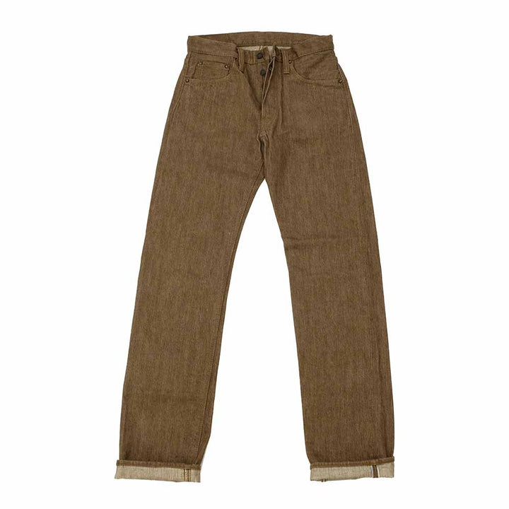 Pure Blue Japan - 14oz. Brown Denim - Regular Straight - BR-14OZ-003