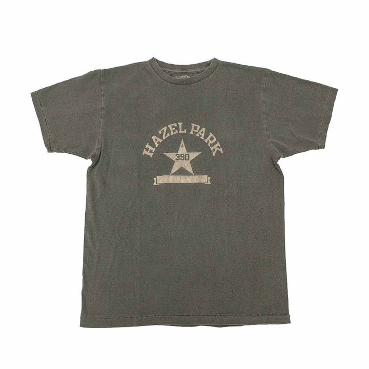 DUBBLE WORKS - Lot.33005 S/S T-SHIRT PIGMENT DYE - HAZEL PARK - 33005HAZ-25