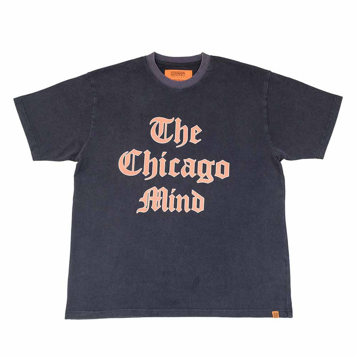 UNIVERSAL OVERALL - CHEMCIAL WASH - PRINT TEE - OLD ENGLISH LOGO - U2523210