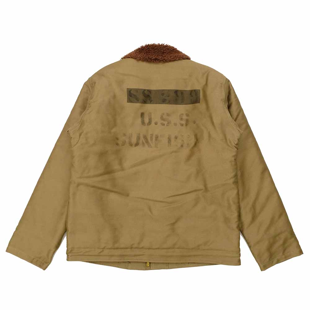 WAREHOUSE -  FINAL FORM OF WW2 1945 - N-1 WINTER JACKET KHAKI - 2227B-24