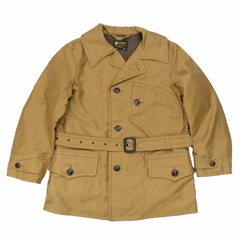 BUZZ RICKSON'S - AVIATION ASSOCIATES - JUNGLE CLOTH AVIATOR COAT - BR15588