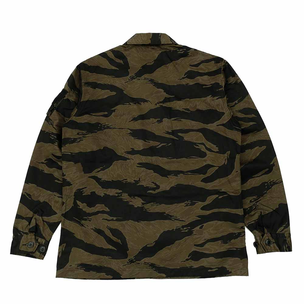 BUZZ RICKSON'S - WILLIAM GIBSON COLLECTION - BLACK TIGER PATTERN JACKET OVER DYE - BR15778