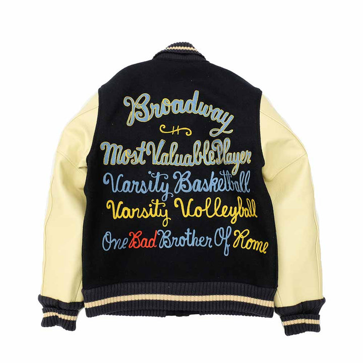 WAREHOUSE - 1970’S VARSITY AWARD JACKET - FULL LETTERED WAPPED - WH-2229