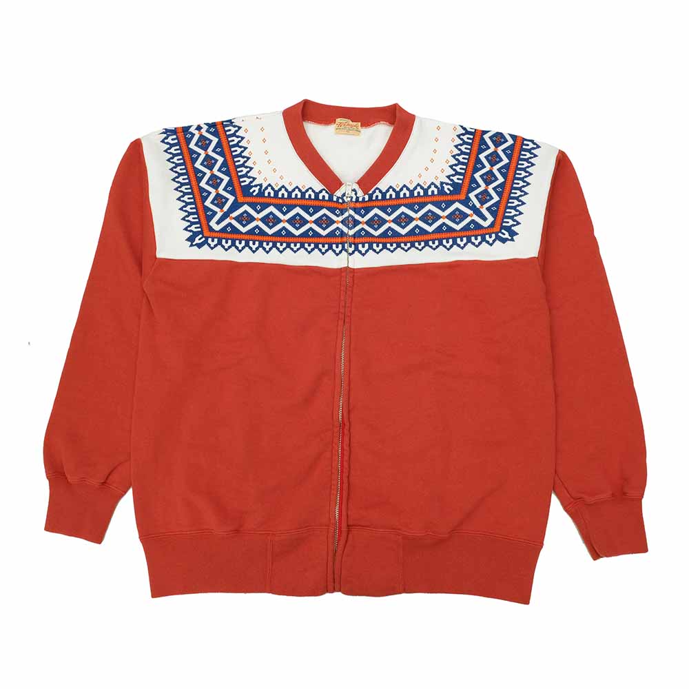 WHITESVILLE SNOW PATTERN ZIP SWEAT SHIRT WV69267 – HINOYA Online Store