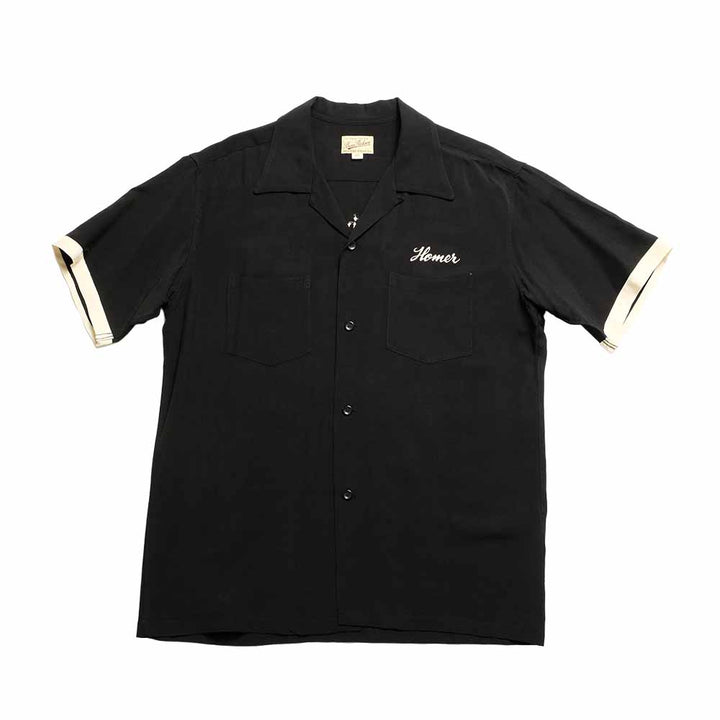BUZZ RICKSON'S - BOWLING SHIRT - STRATEGIC AIR COMMAND - BR39735