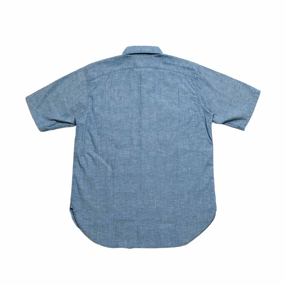 BIG YANK - Y1942 S/S CHAMBRAY SHIRT - 602-261-05