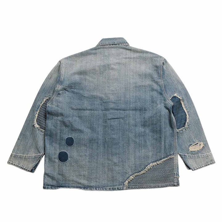 UNIVERSAL OVERALL - 12.75oz CONE DENIM REMAKE COVERALL - HT2433400-F