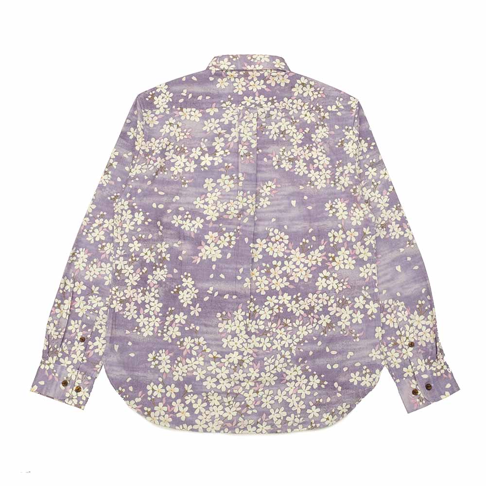 KOROMO ZAKURA - Southern Cloth - Long-Sleeve Regular Shirt - Kasumi Mai-Zakura (Dancing Hazy Cherry Blossoms) -SA1564