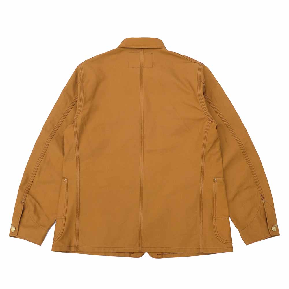SUGAR CANE - 13oz. BROWN DUCK WORK COAT - SC15657