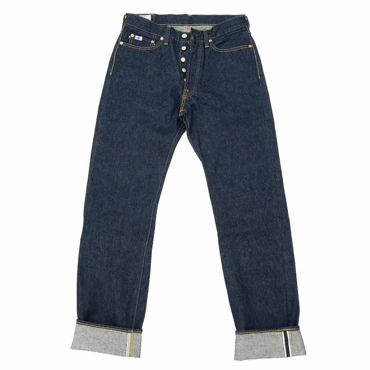 STUDIO D’ARTISAN - 15oz. Natural Indigo - Tapered Fit Jeans - SD-800