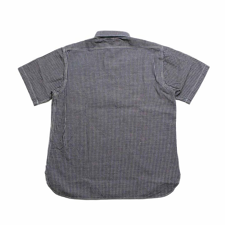 SUGAR CANE - FICTION ROMANCE - 5.25oz. INDIGO PLAID WORK SHIRT - SC39734