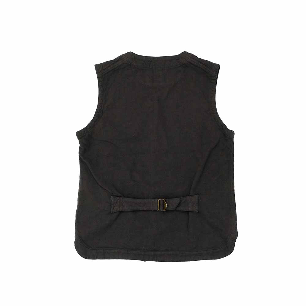 Soundman - Working Waist Coat - Marcy - Sashiko Style Dobby - M376-454Y