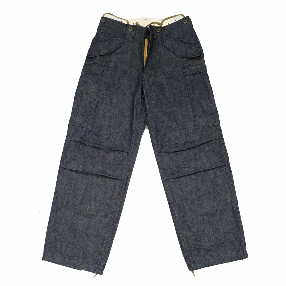 BUZZ RICKSON'S - TROUSERS Type M-51 - DENIM CIVILIAN MODEL - BR42586