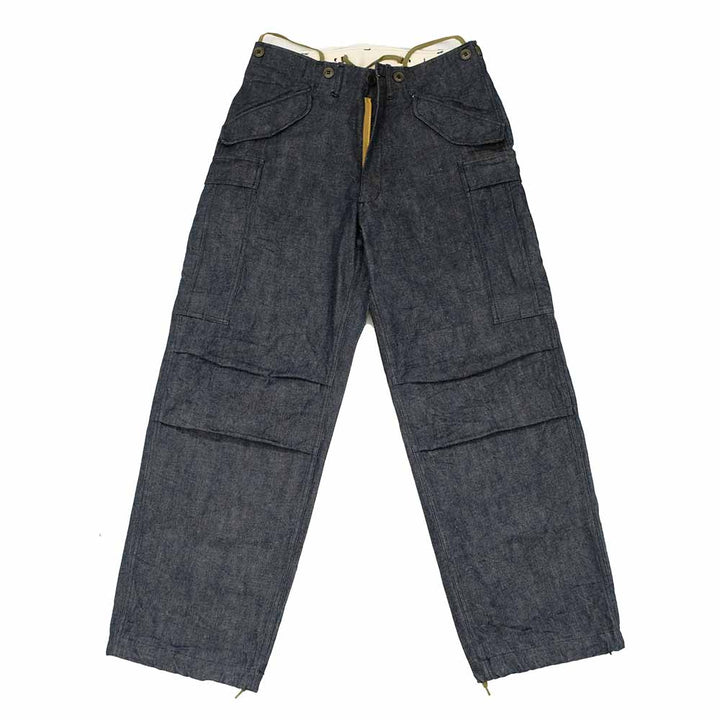 BUZZ RICKSON'S - TROUSERS Type M-51 - DENIM CIVILIAN MODEL - BR42586