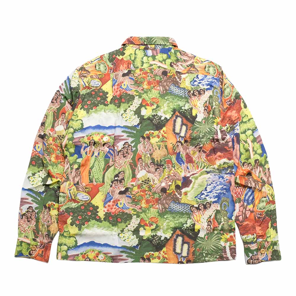 SUN SURF - SPECIAL EDITION - ORIGINAL MATSON MENU DESIGN by EUGENE SAVAGE - LONG SLEEVE - SS29679