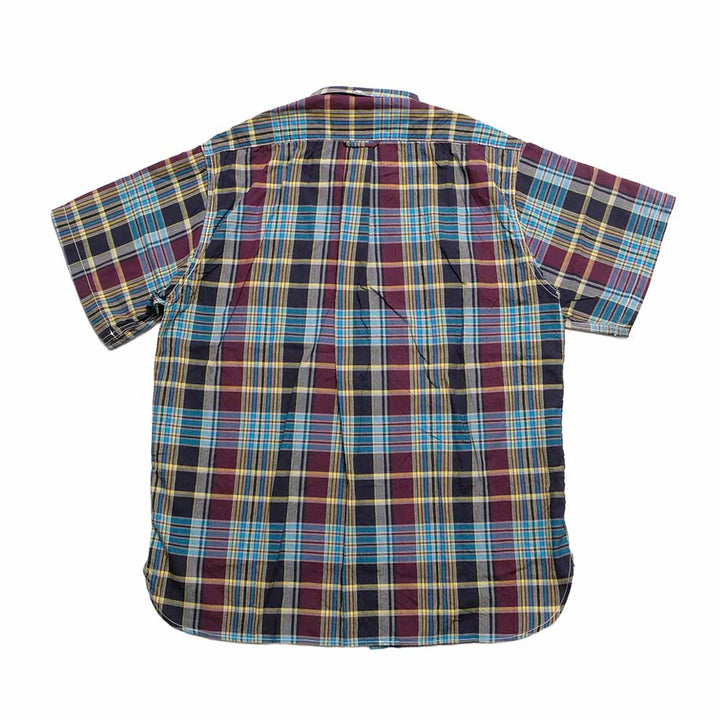 SUGAR CANE - MADRAS CHECK BUTTON DOWN SHIRT - SC39738