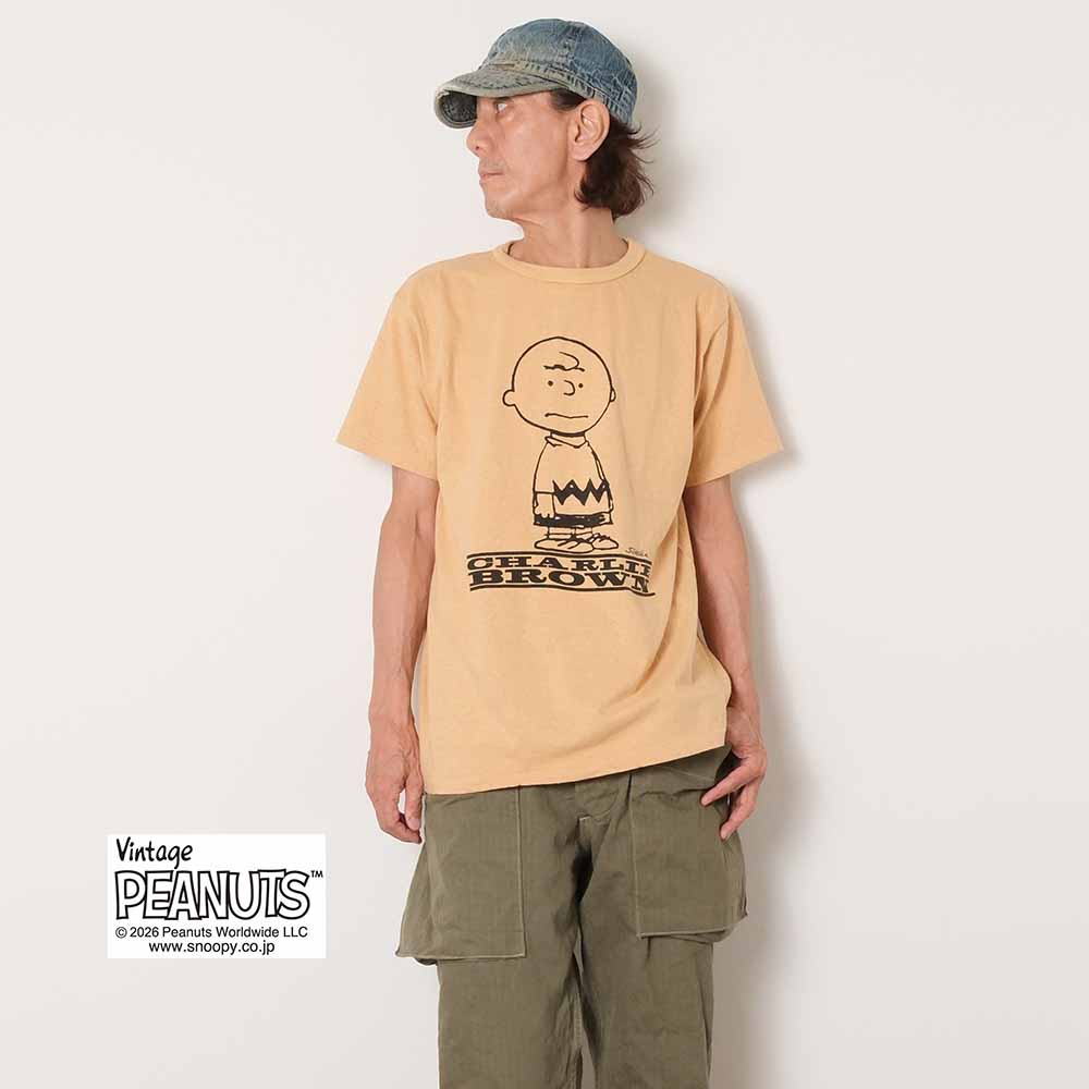 WAREHOUSE - S/S T-SHIRT - I NEED ALL THE FRIENDS (CHARLIE BROWN) - YP126S-2