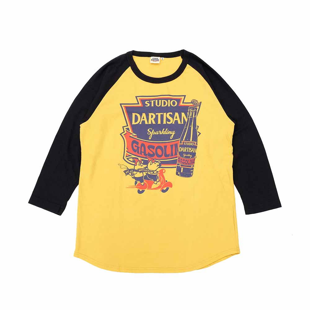 W< 黄色 tシャツ レア（102-CVL ヘビーウェイト長袖Tシャツ 
