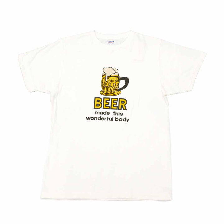 DUBBLE WORKS - Lot.33005 - S/S T-SHIRT - BEER - 33005BEE-24