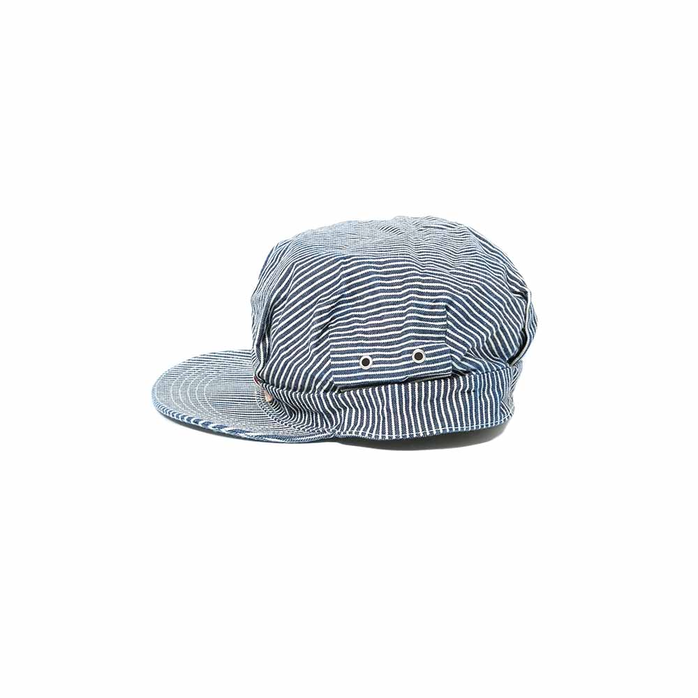 HEADLIGHT - 11oz. HICKORY STRIPE WORK CAP - HD02797