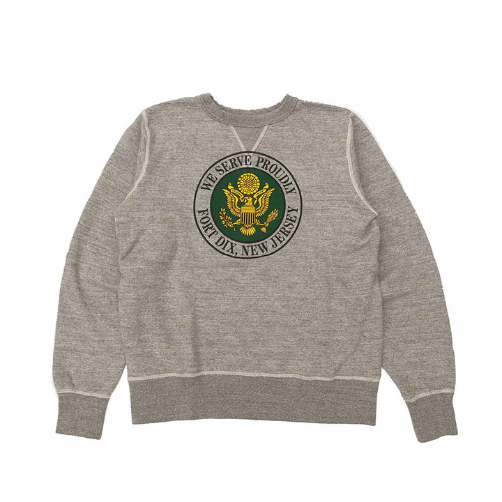 BUZZ RICKSON'S - SET-IN CREW SWEAT - U.S. ARMY FORT DIX - BR69454