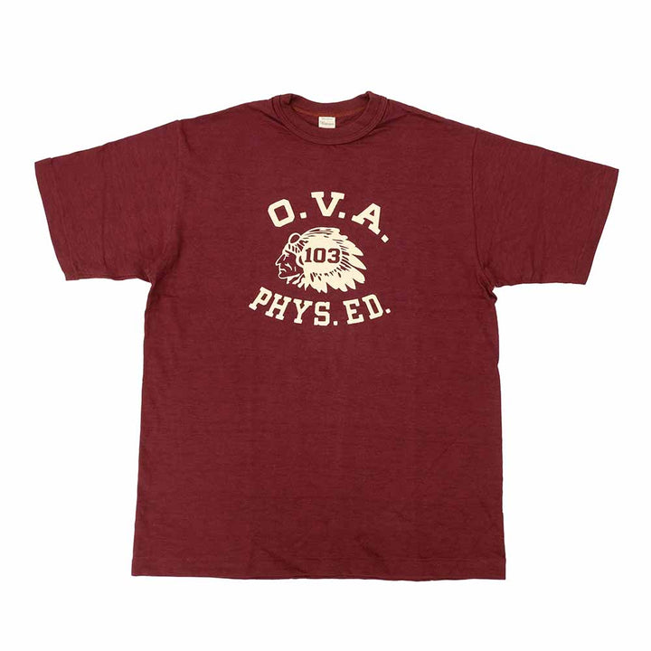 WAREHOUSE - Lot 4601 - S/S T-SHIRT - O.V.A. - 4601OVA-25