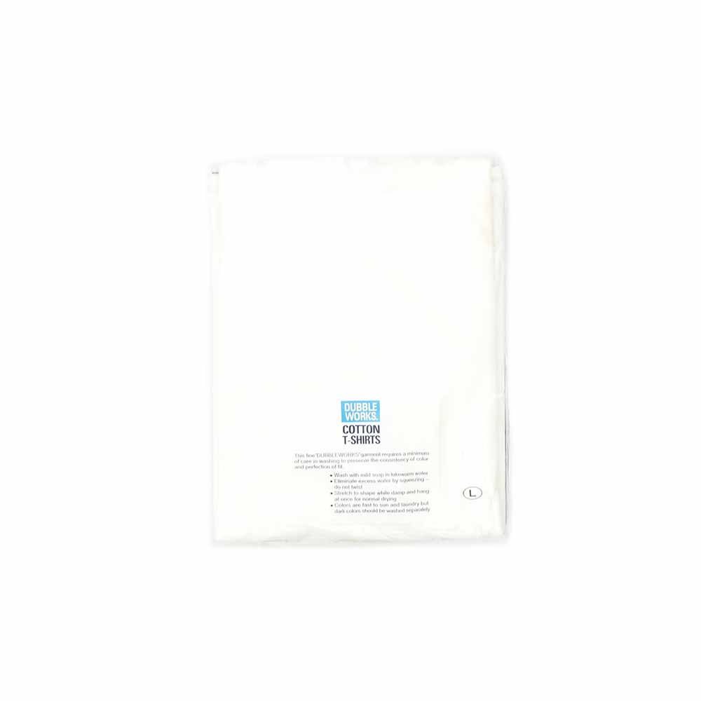 DUBBLE WORKS - 5.4oz RECYCLED COTTON 2 PACK T-SHIRT - 33005PK-25