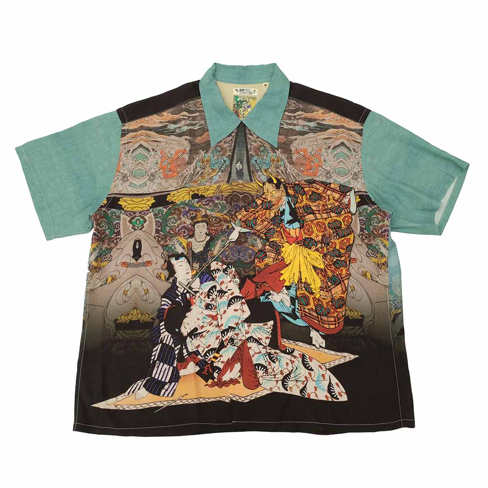 SUN SURF × National Treasure of Japan - TSUKIOKA YOSHITOSHI