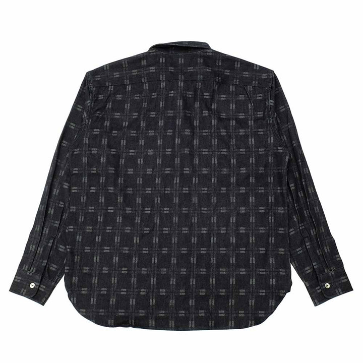 MOMOTARO JEANS - Triple Stitch Cross Plaid Jacquard Shirt - MXLS1035
