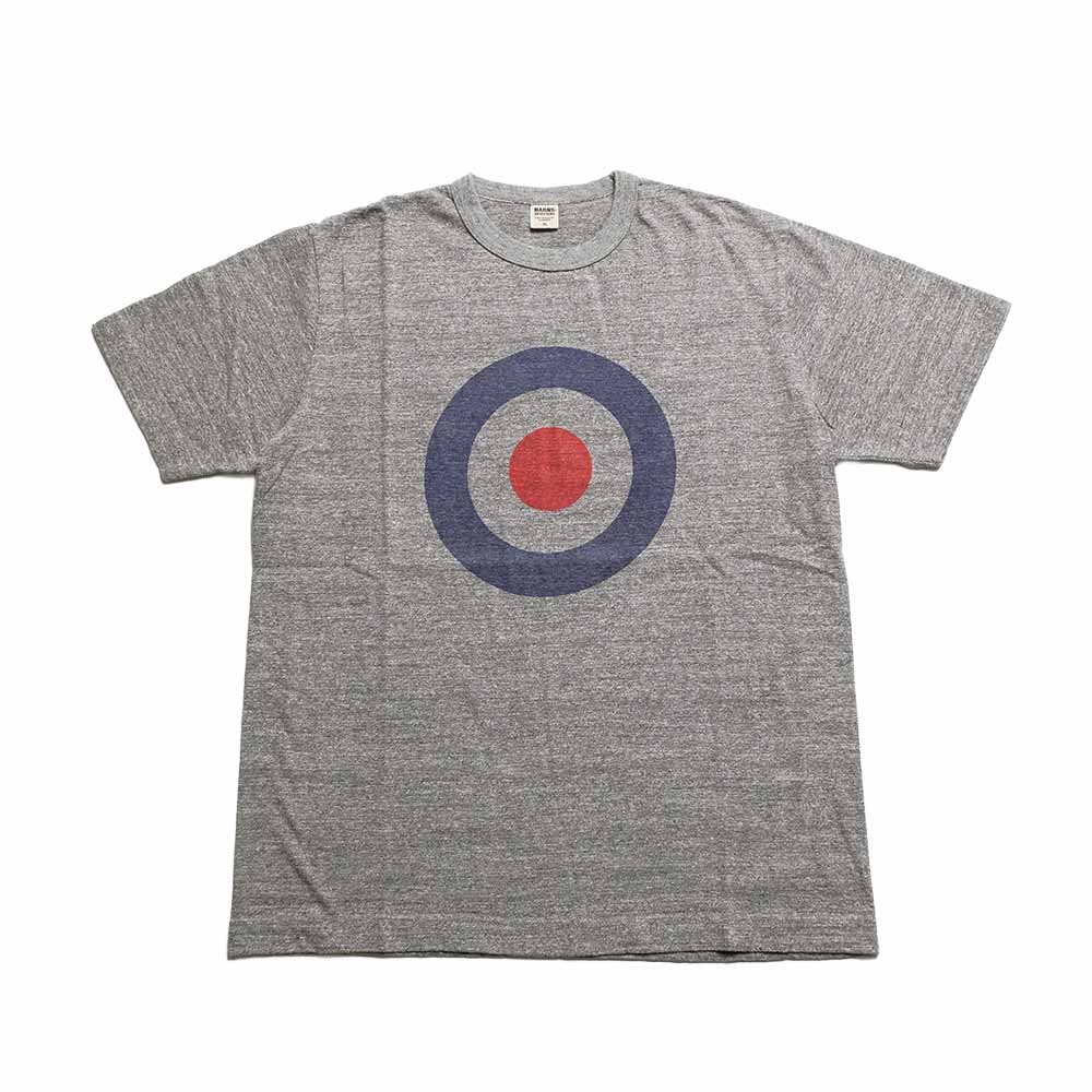 BARNS - TSURIAMI CREW NECK S/S T-SHIRT - TARGET MARK - BR-26184