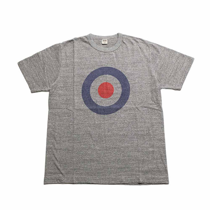 BARNS - TSURIAMI CREW NECK S/S T-SHIRT - TARGET MARK - BR-26184